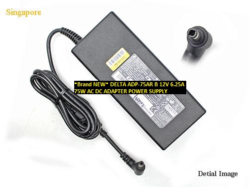 *Brand NEW* 75W DELTA 12V 6.25A ADP-75AR B AC DC ADAPTER POWER SUPPLY