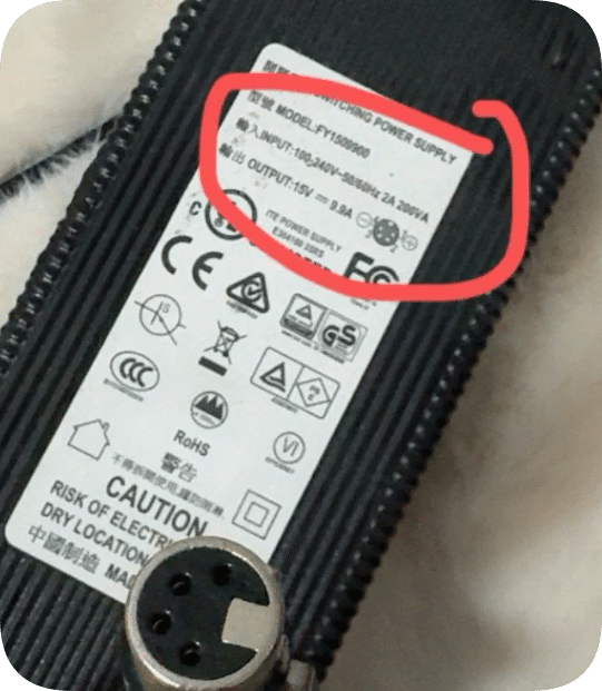 *Brand NEW*Fuyang 15V 9.9A Power Adapter FY1509900 with 4-Pin XLR Connector for Fill Lights Power Supply