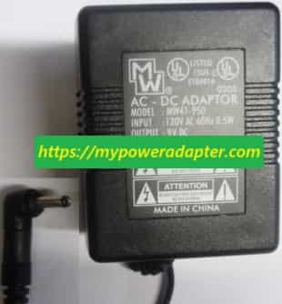 *Brand NEW*MW MW41-950 9v 500mA AC Adapter Plug-In Transformer Power Supply