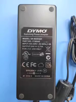 *Brand NEW* 24V 3.75A AC DC ADAPTHE DYMO 3A-902DA24 POWER Supply - Click Image to Close