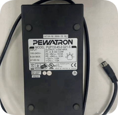 *Brand NEW*Pewatron PUP110-45-2-Q21-S Multi-Output ITE Power Supply 110W Max 5-Pin Round Connector Power Suppl