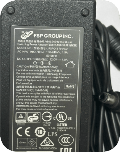 *Brand NEW*Original FSP FSP048-RHAN2 12.0V 4.0A AC ADAPTER Power Supply