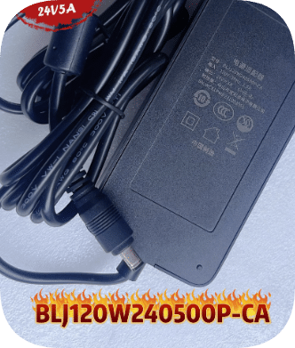 *Brand NEW*Original BLJ120W240500P-CA 24V 5A AC ADAPTER Power Supply
