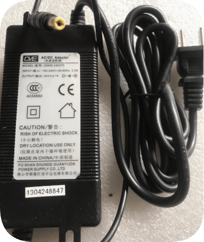 *Brand NEW*Original GVE 24V 2.7A AC ADAPTER GM65-2400270 Power Supply