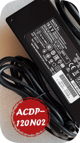 *Brand NEW*Original SONY 19.5V 6.2A AC ADAPTER ACDP120N02 120N03 Power Supply