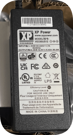 *Brand NEW*Original XP VEC65US12 12V 5.42A 65W AC ADAPTER Power Supply