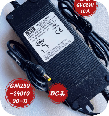 *Brand NEW*Original GVE GM250-2401000-D 24V 10A AC Adapter Power Supply