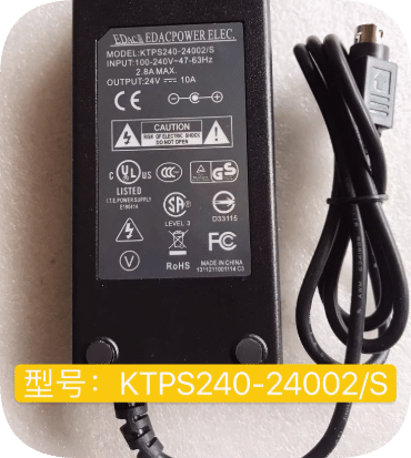 *Brand NEW*Original EDACPOWER ELEC KTPS240-24002/S 24V 10A AC Adapter Power Supply