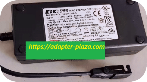 *Brand NEW*Original KDDY008B 29.0V 2.0A AC Adapter Power Supply