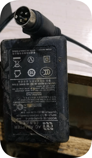 *Brand NEW*CWT Original Qiaowei DVR KPC-024F-C 4-pin 12V 2A power adapter power cord
