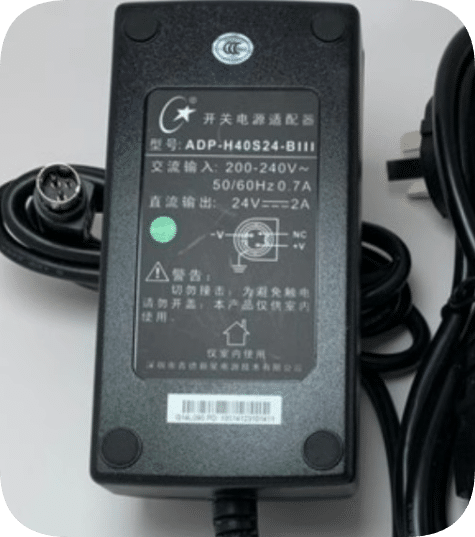 *Brand NEW*Label Printer Nova 24V2A Three-pin Switching Power Adapter ADP-H40S24-B111 Transformer Cable *Brand NEW*Label Printer Nova 24V2A Three-pin Switching Power Adapter ADP-H40S24-B111 Transformer Cable