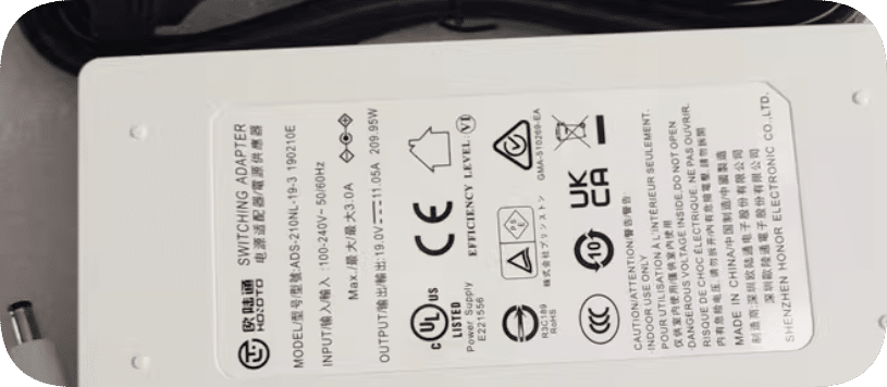 *Brand NEW*Eurolink HOIOTO 19V11.05A Power Adapter ADS-210NL-19-3 190210E Transformer 209.95W