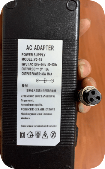 *Brand NEW*ACADAPTER mobile phone signal shielding power adapter 5V 15A aviation plug three-hole V5-15 charger *Brand NEW*ACADAPTER mobile phone signal shielding power adapter 5V 15A aviation plug three-hole V5-15 charger