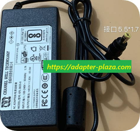 *Brand NEW* 48V1.35A monitoring host CWT 48V65W Hikvision DS-3E0510SP-E switch power adapter