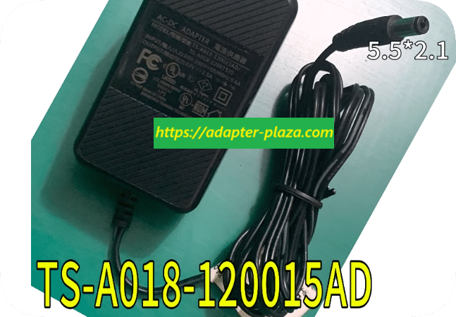 *Brand NEW*Original Chuangxin 12V 1.5A power adapter TS-A018-120015AD power cord with 5.5*2.1mm round hole