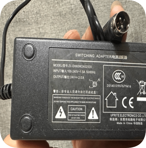 *Brand NEW*ZL-D060W2402500 Dongguan Zhilu 24V 2.5A 3-pin charger ZL-D048WA2402500 power supply *Brand NEW*ZL-D060W2402500 Dongguan Zhilu 24V 2.5A 3-pin charger ZL-D048WA2402500 power supply