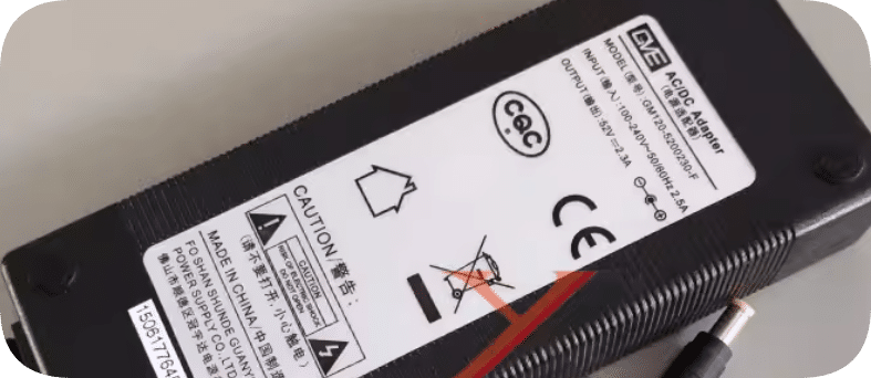 *Brand NEW*GVE 52V 2.3A 120W Charging Cable PoE Power Transformer GM120-5200230-F 52V 2.3A Power Adapter