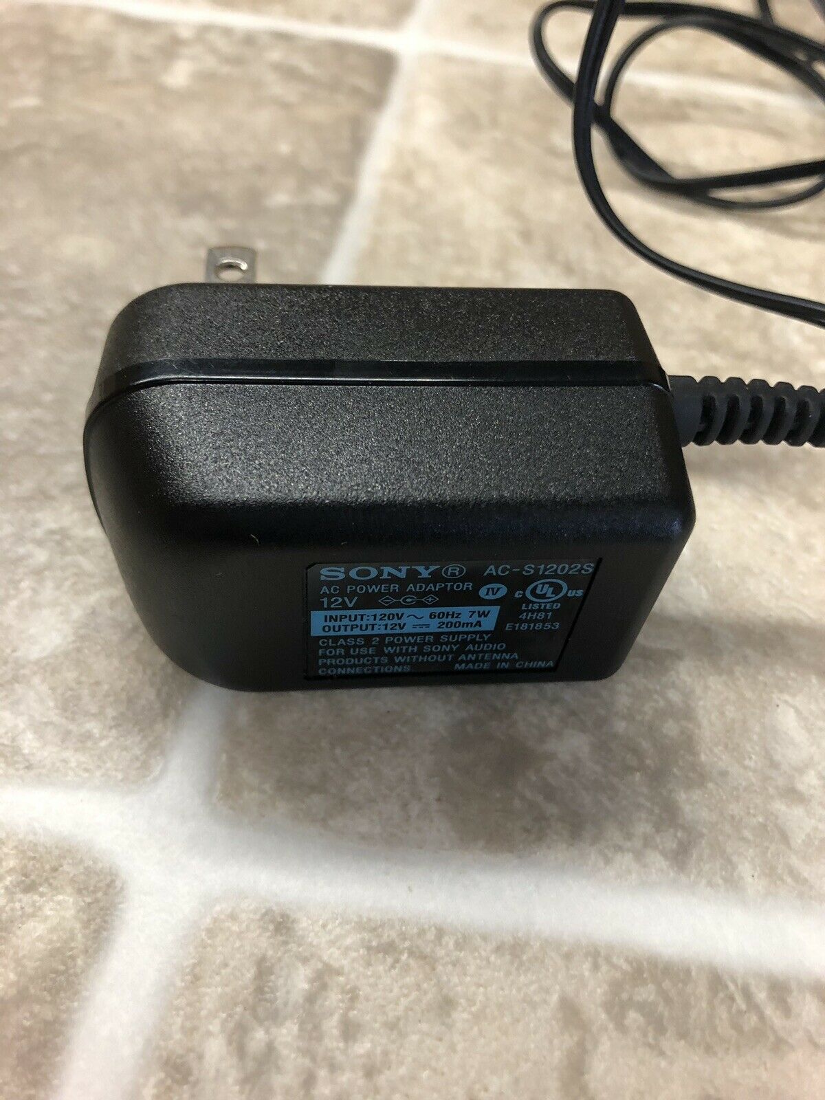 *Brand NEW*Sony AC-S1202S 12V 200mA AC DC Adapter POWER SUPPLY