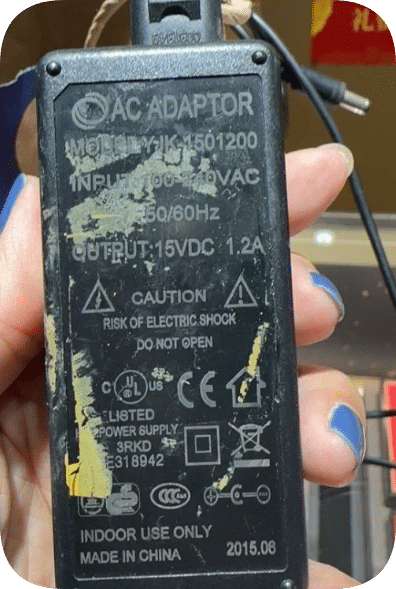 *Brand NEW*Compatible with Model YJK-1501200 Power Adapter 15V DC 1.2A Center-Negative Polarity Electronic Sca