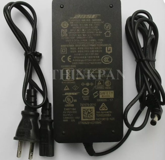 *Brand NEW* 20V 1.875A 45W AC ADAPTER DT24V-1.8C-DC Bose Soundbar 500 Charger Power Supply