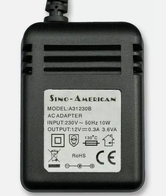 *Brand NEW*SINO-AMERICAN A31230B 12V 0.36A 3.6VA AC/DC Adapter Power Supply