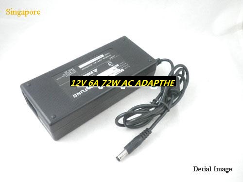 *Brand NEW* V20EMLE TATUNG 12V 6A 72W-5.5x2.1mm AC ADAPTHE POWER Supply - Click Image to Close